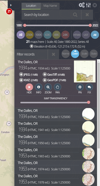 USGS TopoView Website - The American Canal Society